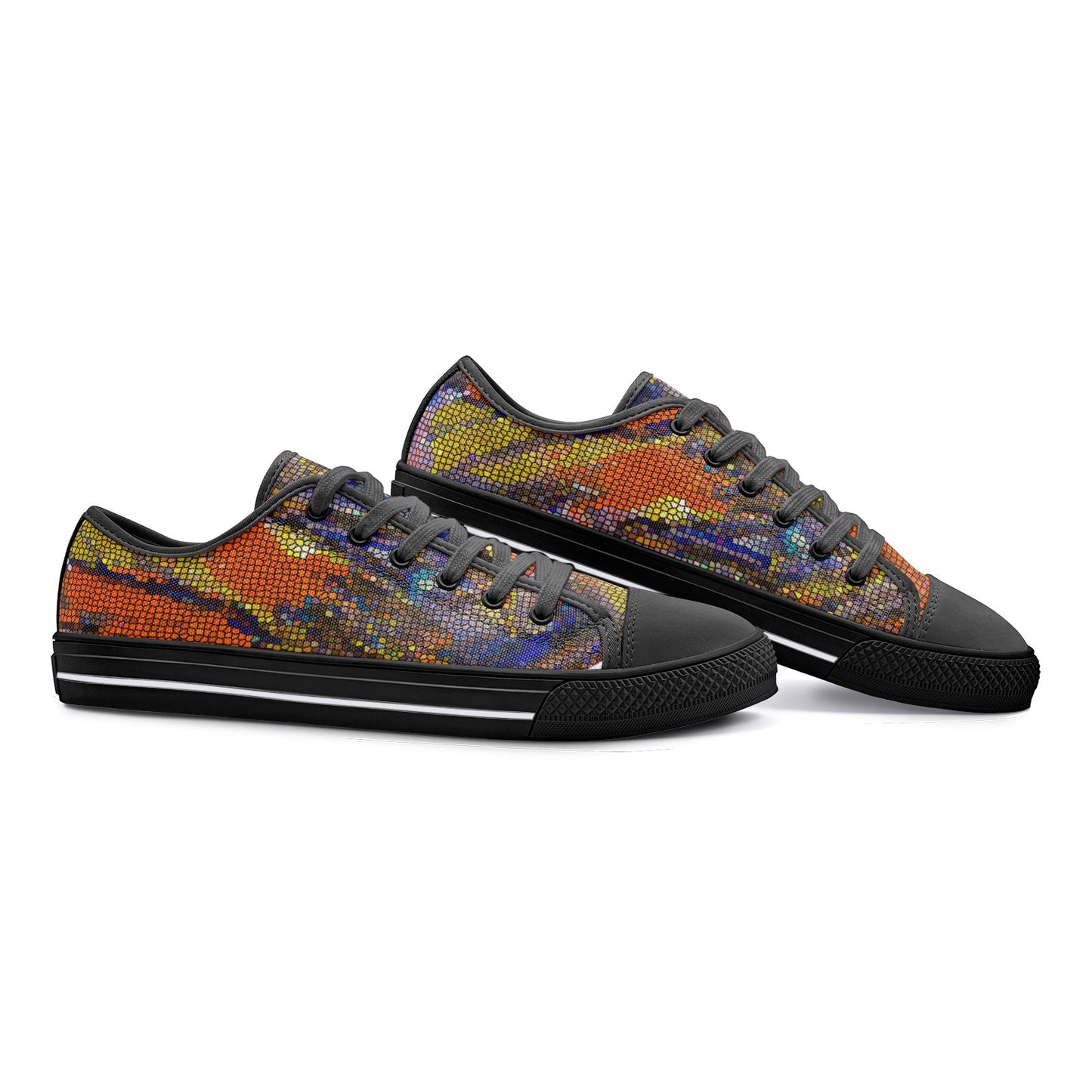 Unisex Low Top Canvas Shoes Printy6