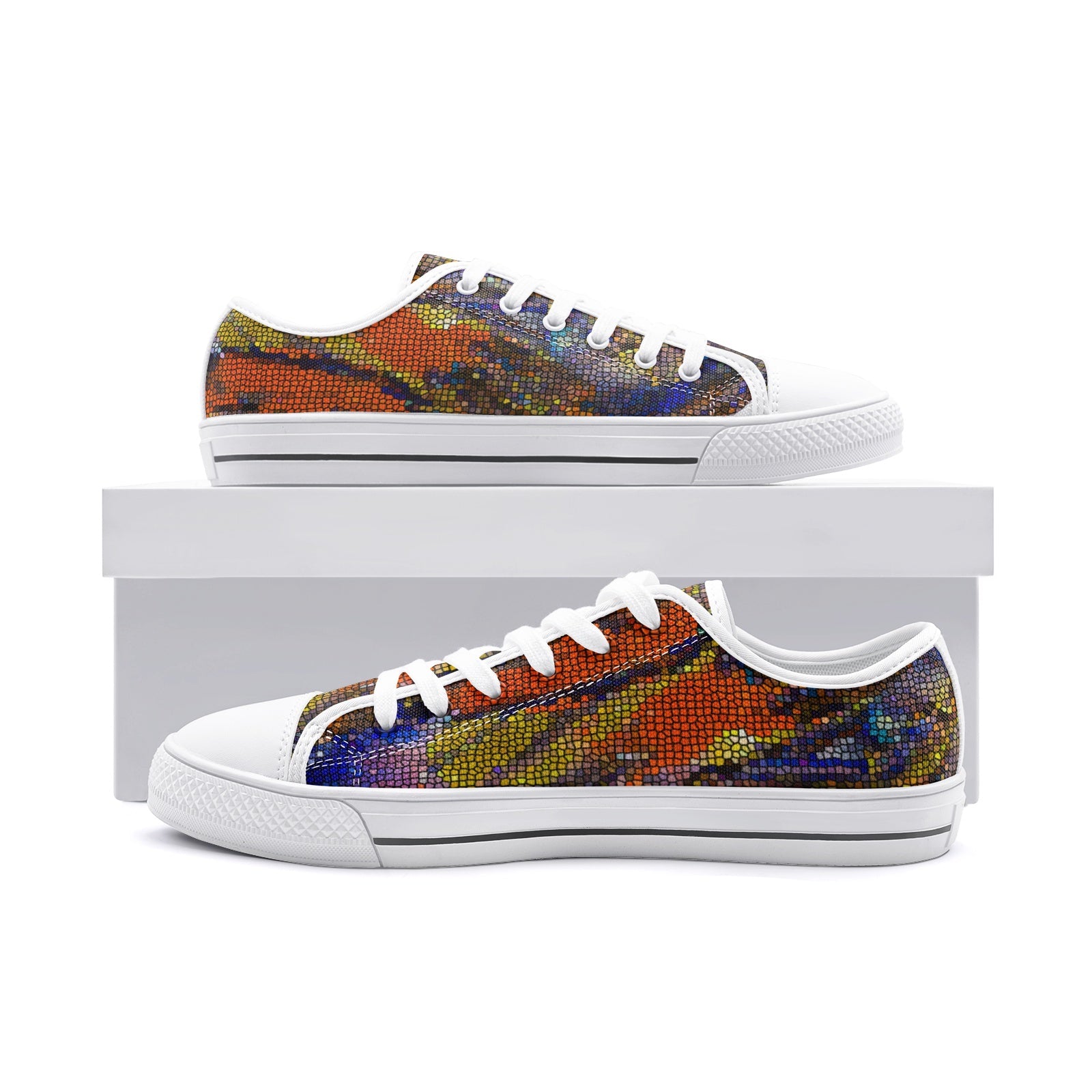 Unisex Low Top Canvas Shoes Printy6