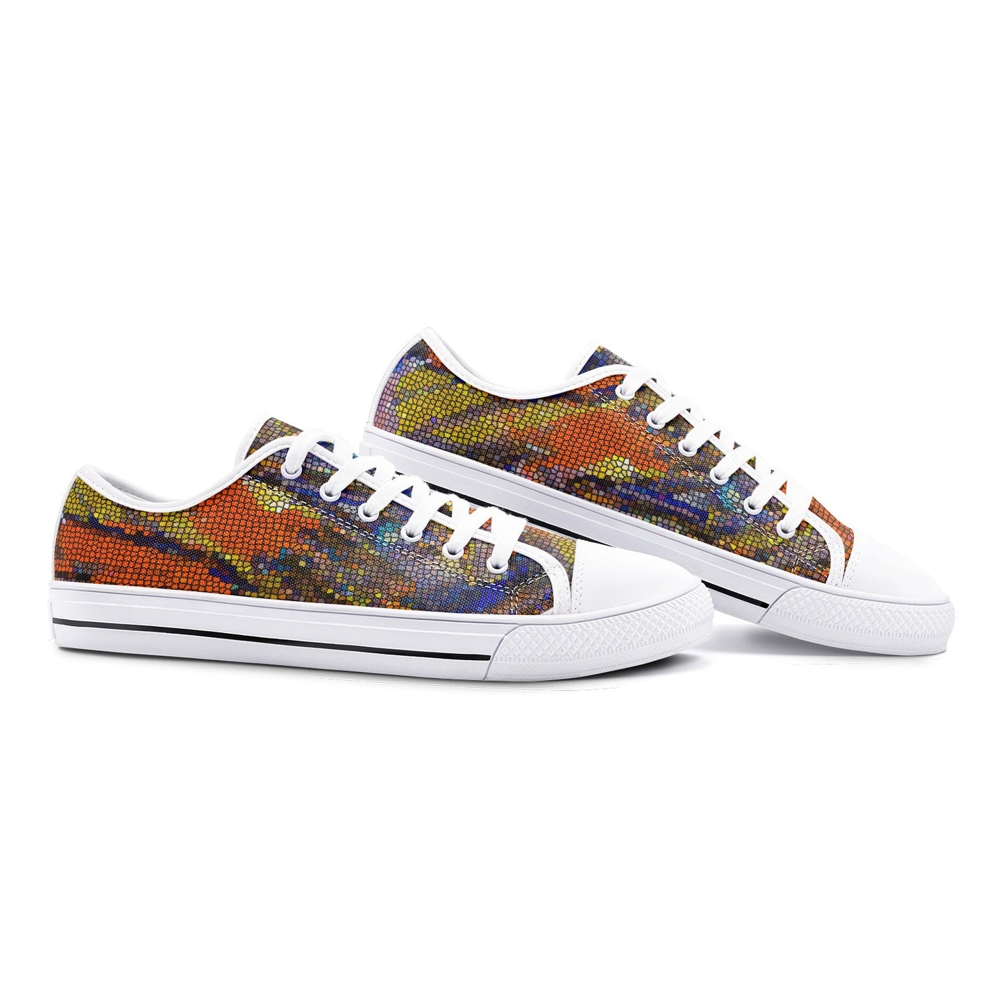 Unisex Low Top Canvas Shoes Printy6