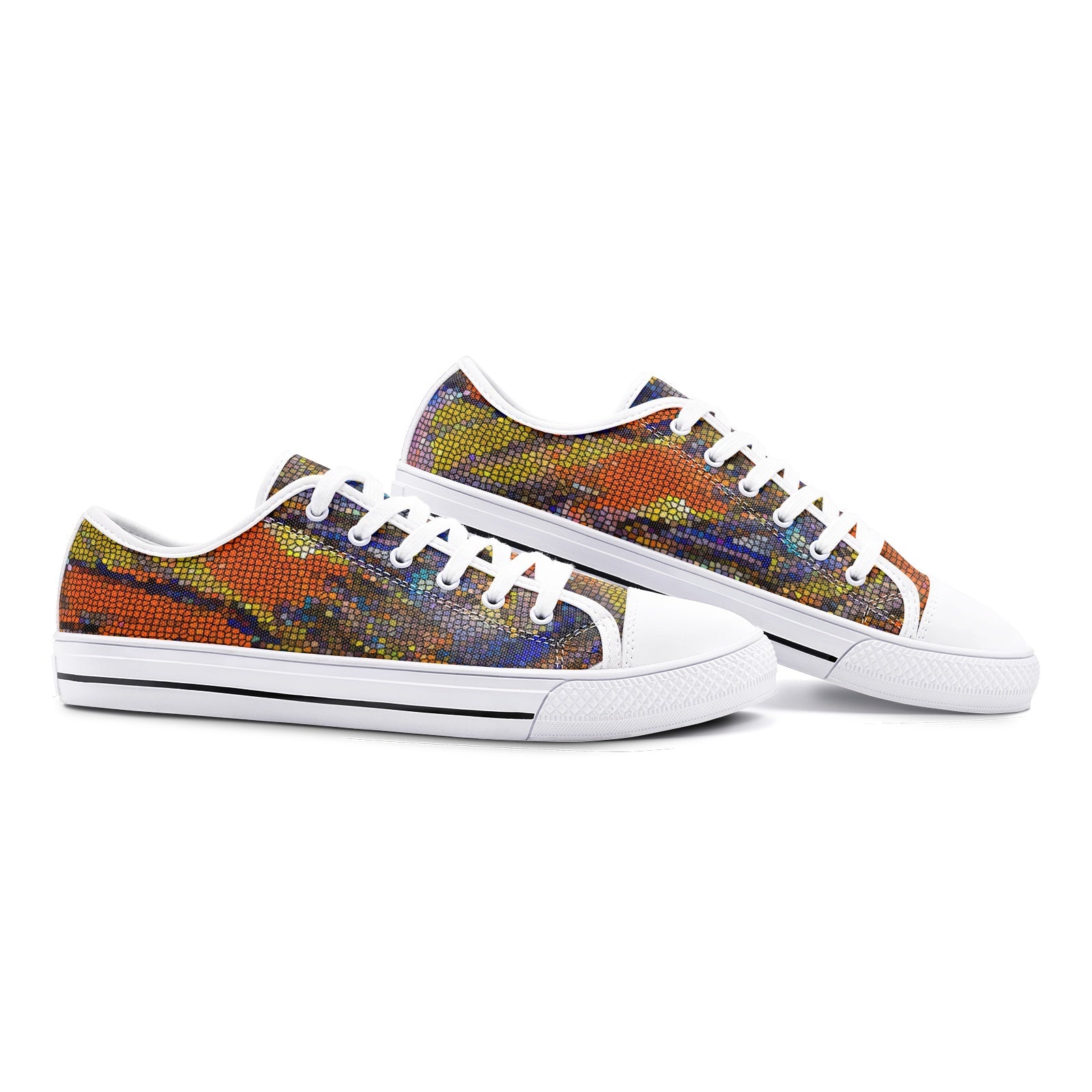 Unisex Low Top Canvas Shoes Printy6