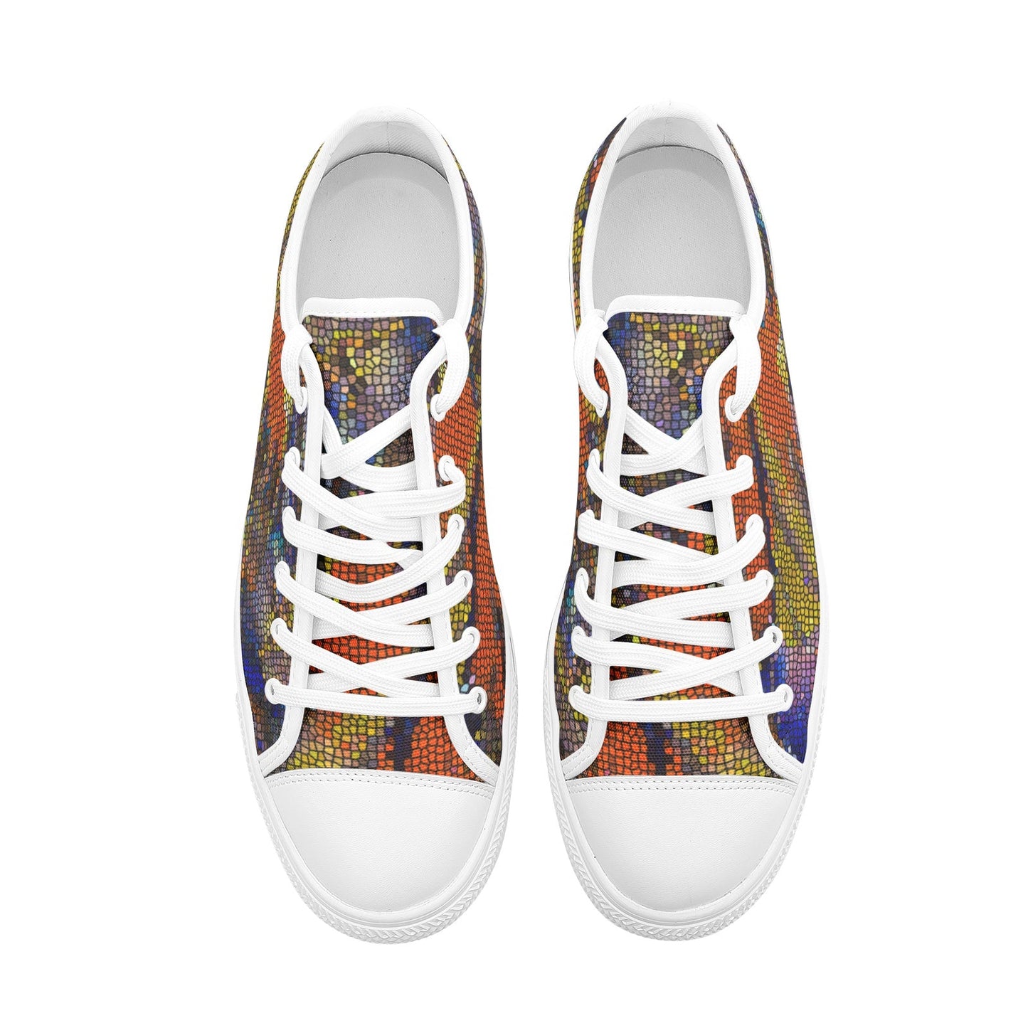 Unisex Low Top Canvas Shoes Printy6