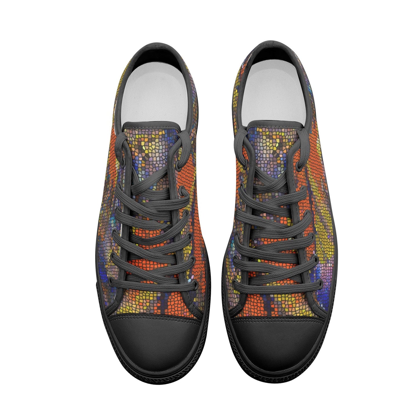 Unisex Low Top Canvas Shoes Printy6