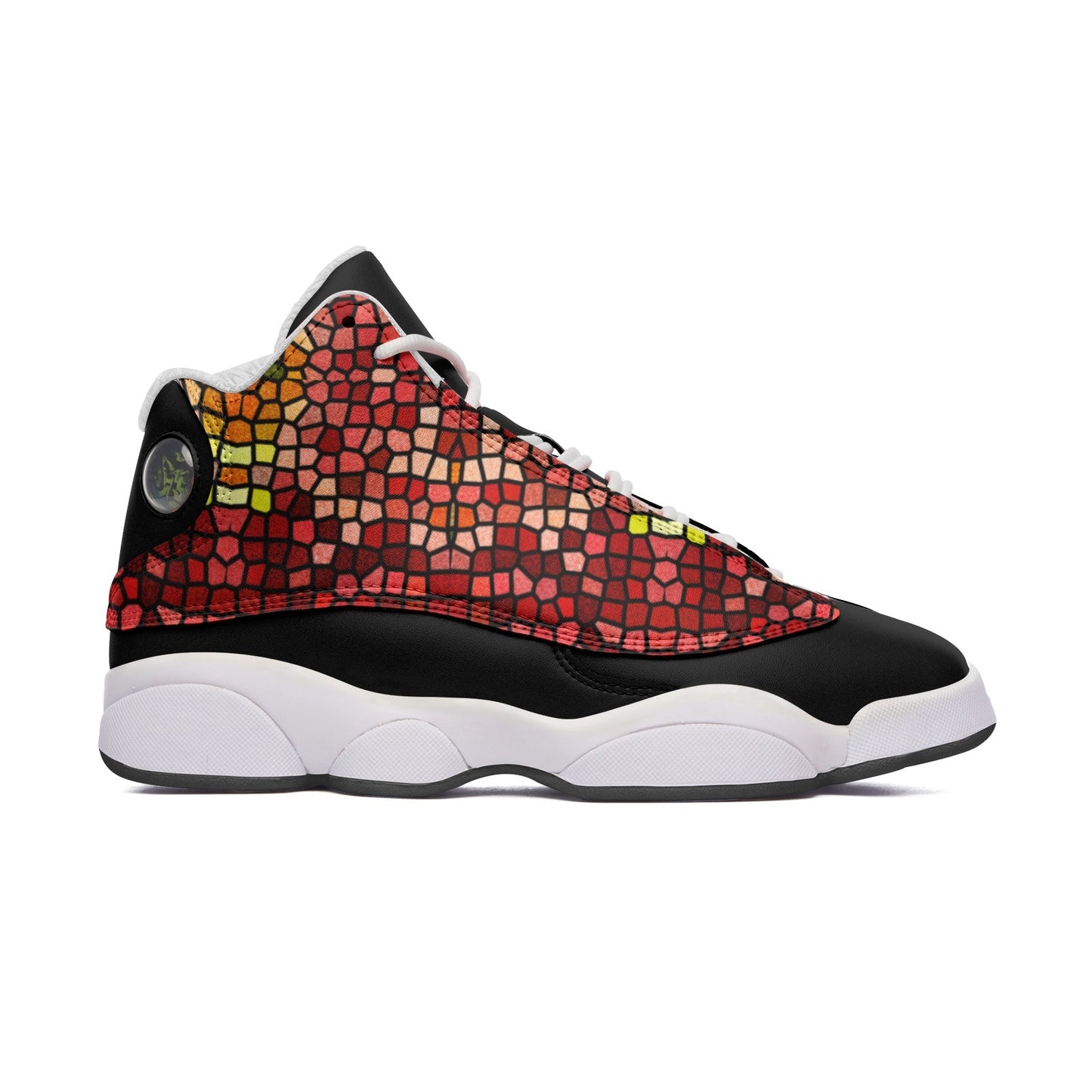 Unisex High Top Leather Sneakers Printy6