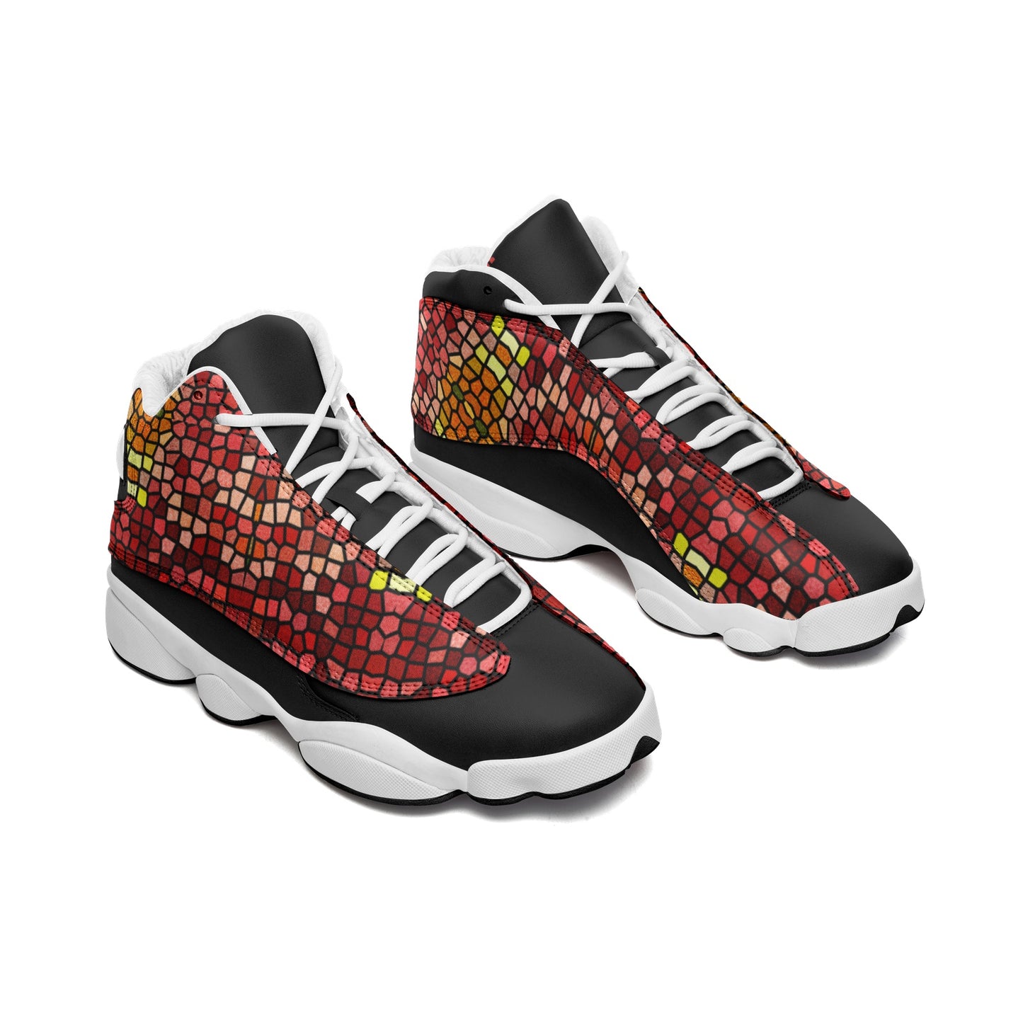 Unisex High Top Leather Sneakers