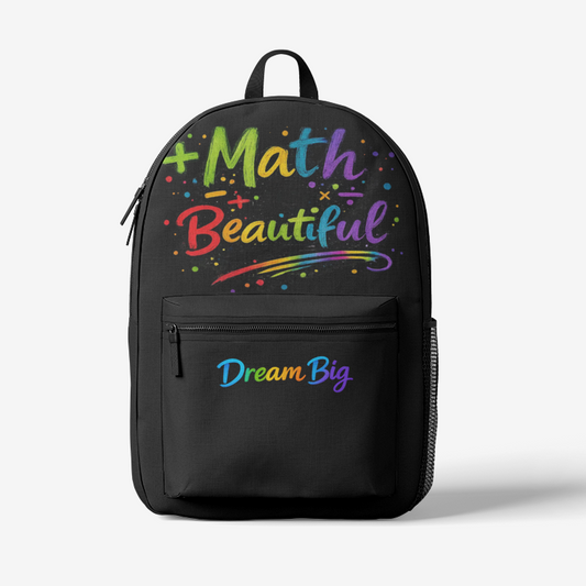 Retro Colorful Print Trendy Backpack Printy6