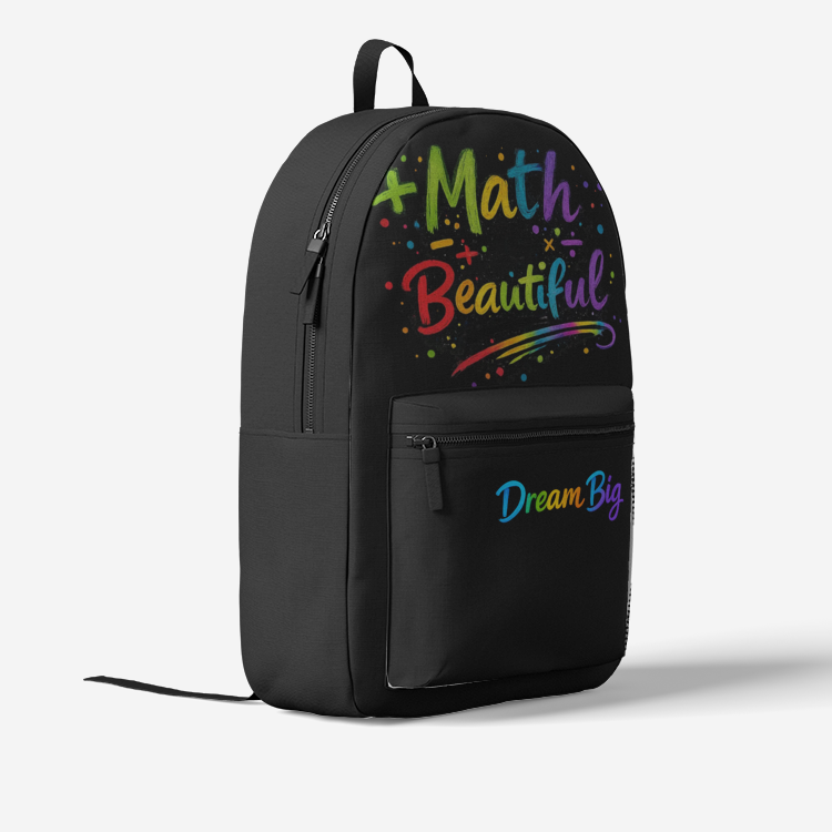 Retro Colorful Print Trendy Backpack Printy6
