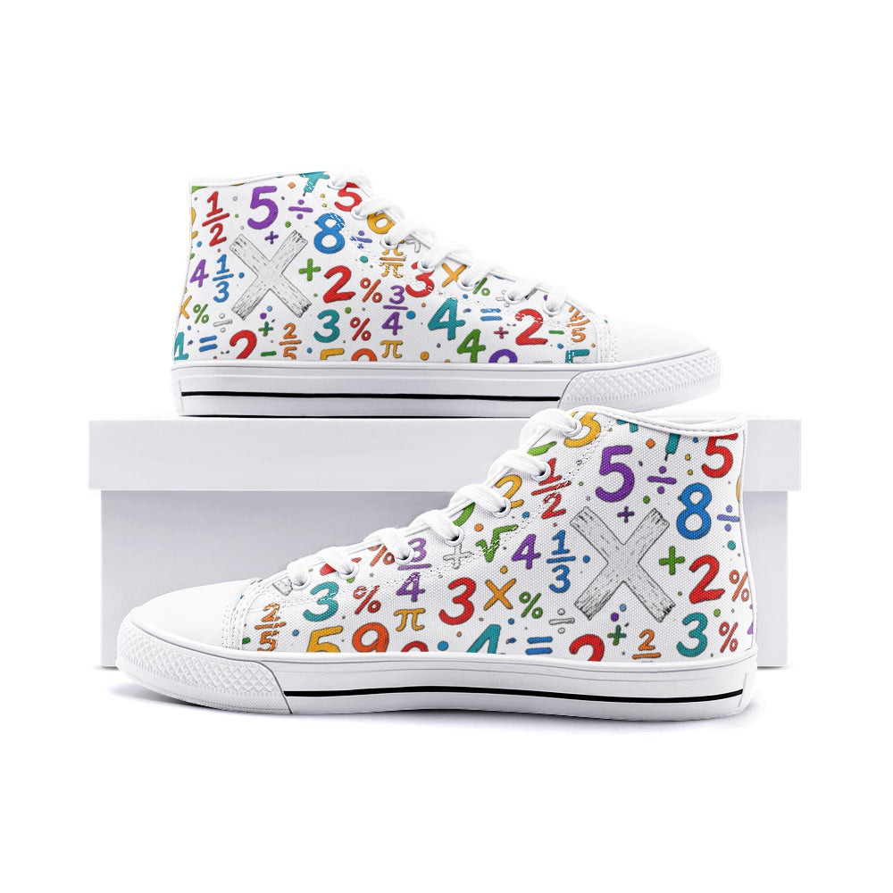 Unisex High Top Canvas Shoes