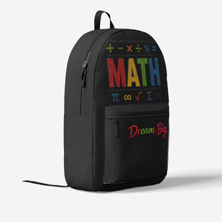 Retro Colorful Print Trendy Backpack Printy6