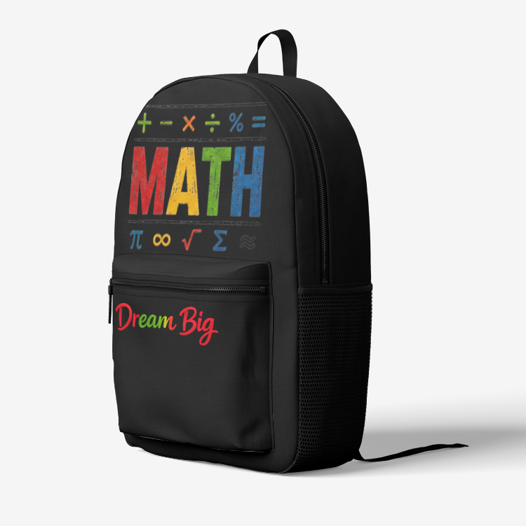 Retro Colorful Print Trendy Backpack Printy6