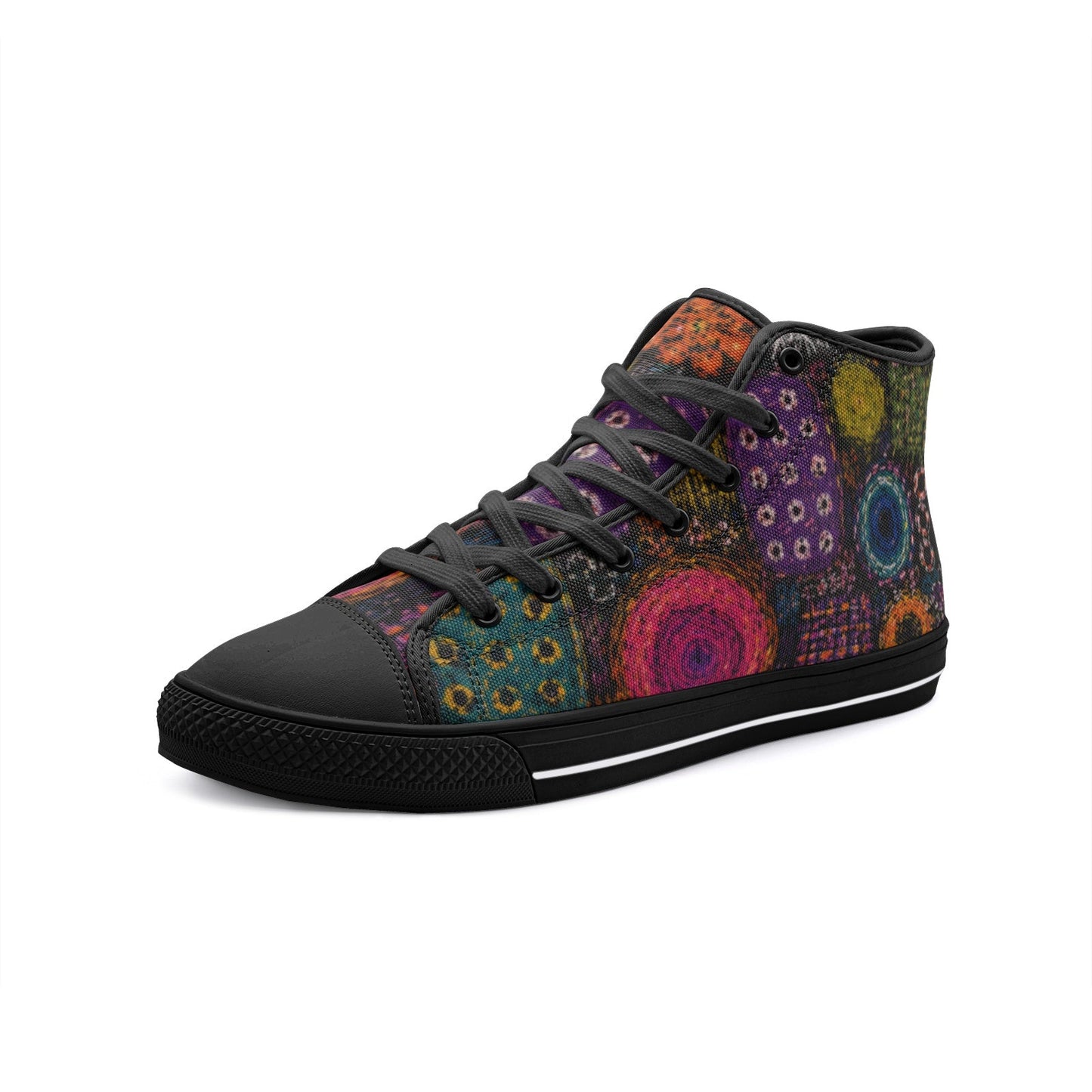 Unisex High Top Canvas Shoes Printy6