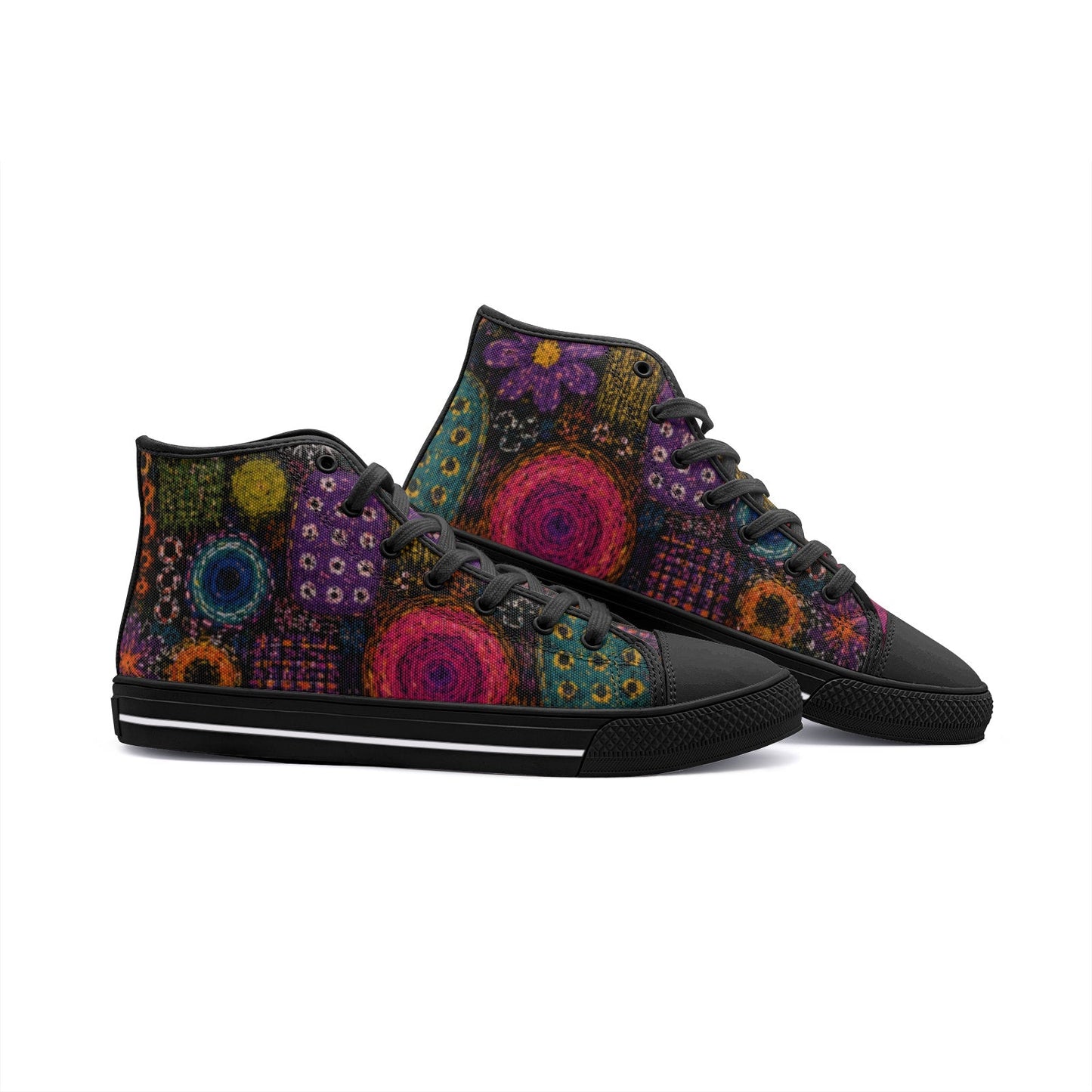 Unisex High Top Canvas Shoes Printy6