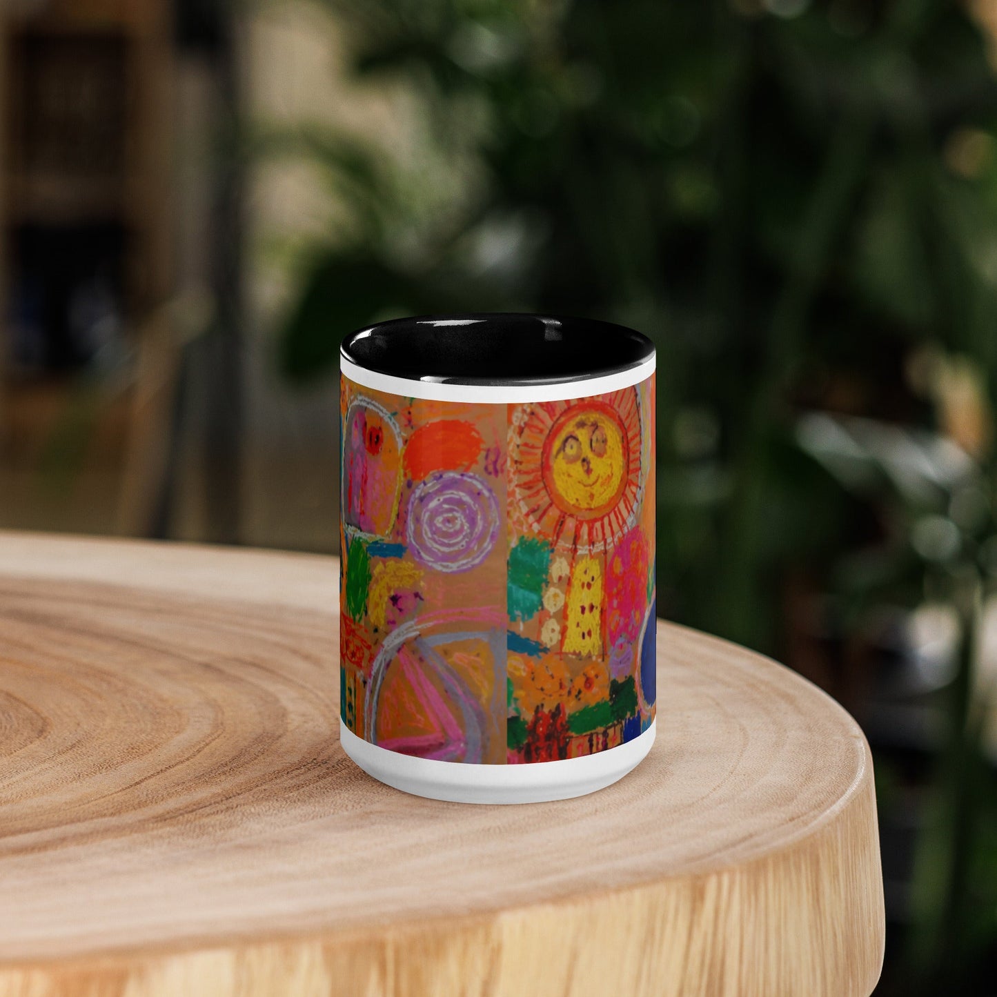 Mug with Color Inside find your way to say it