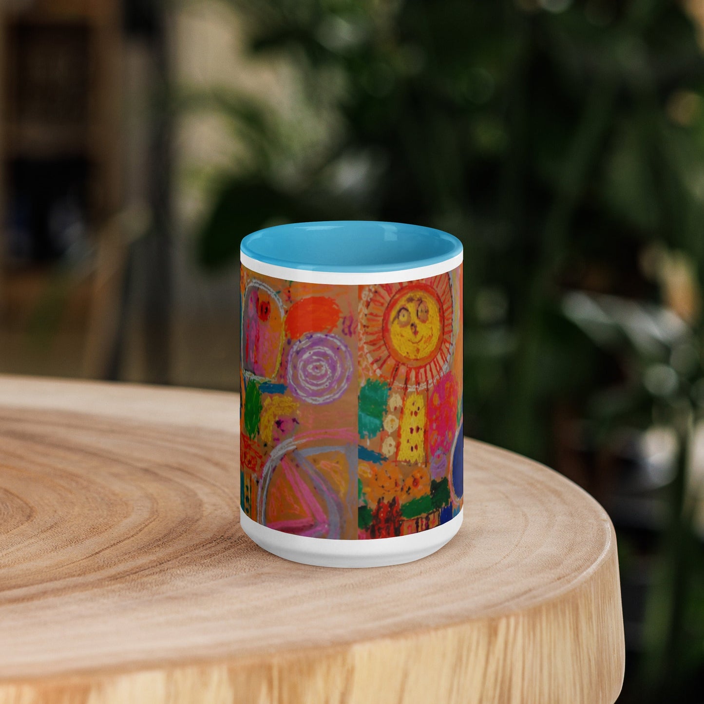 Mug with Color Inside find your way to say it