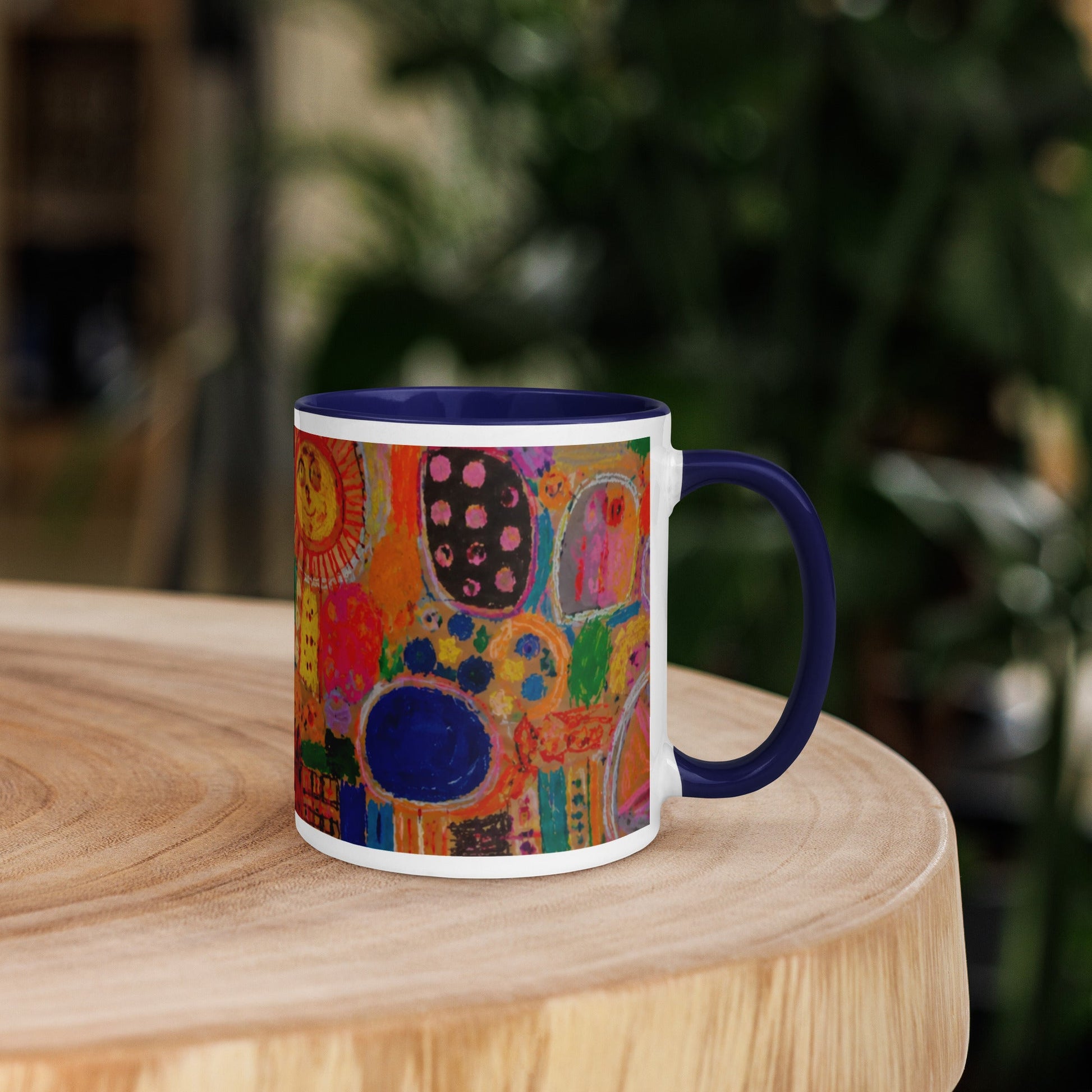 Mug with Color Inside find your way to say it
