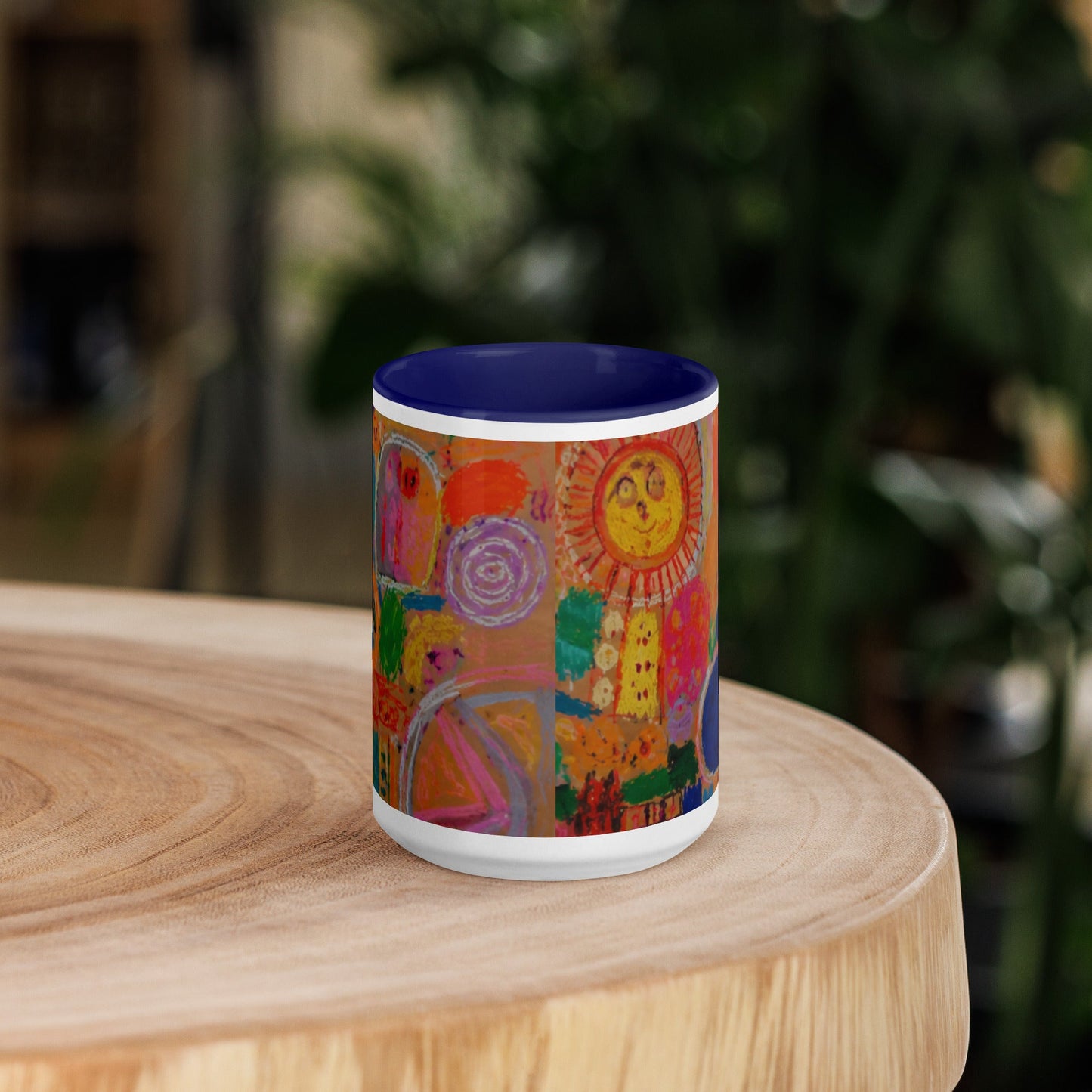 Mug with Color Inside find your way to say it
