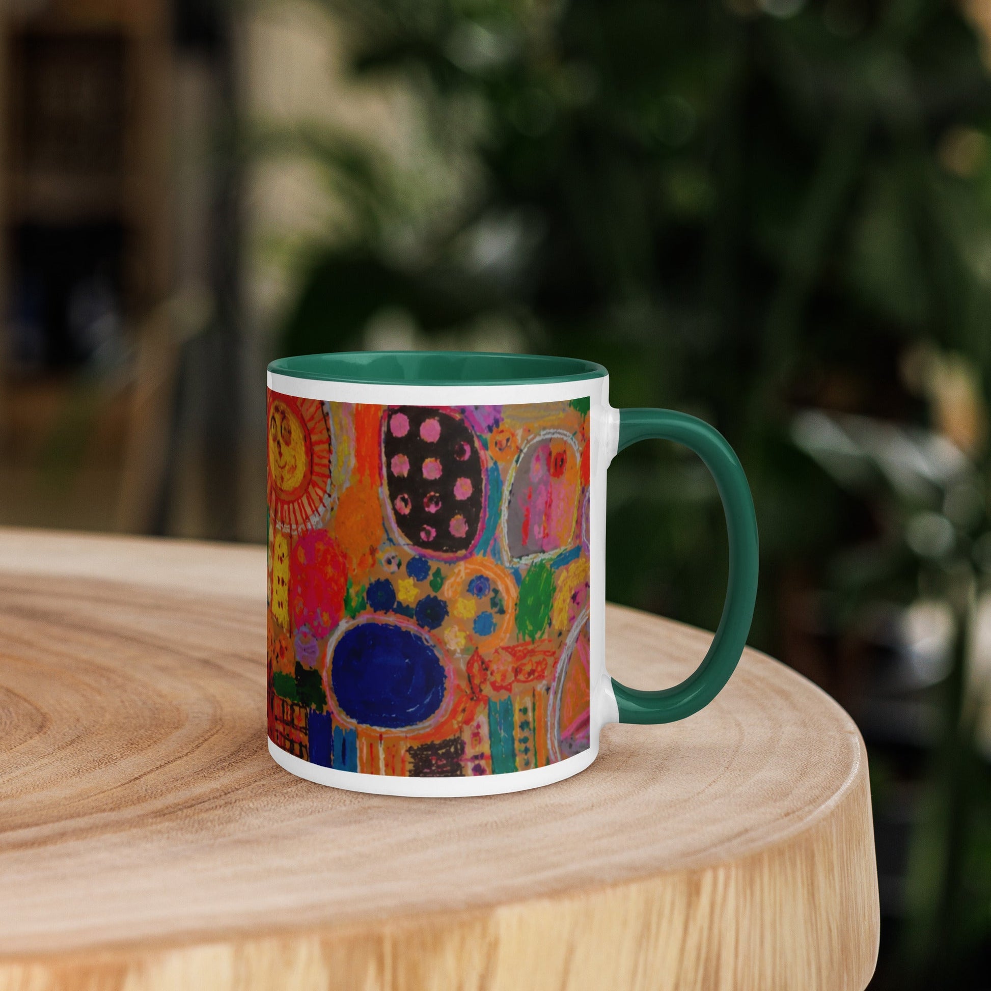 Mug with Color Inside find your way to say it