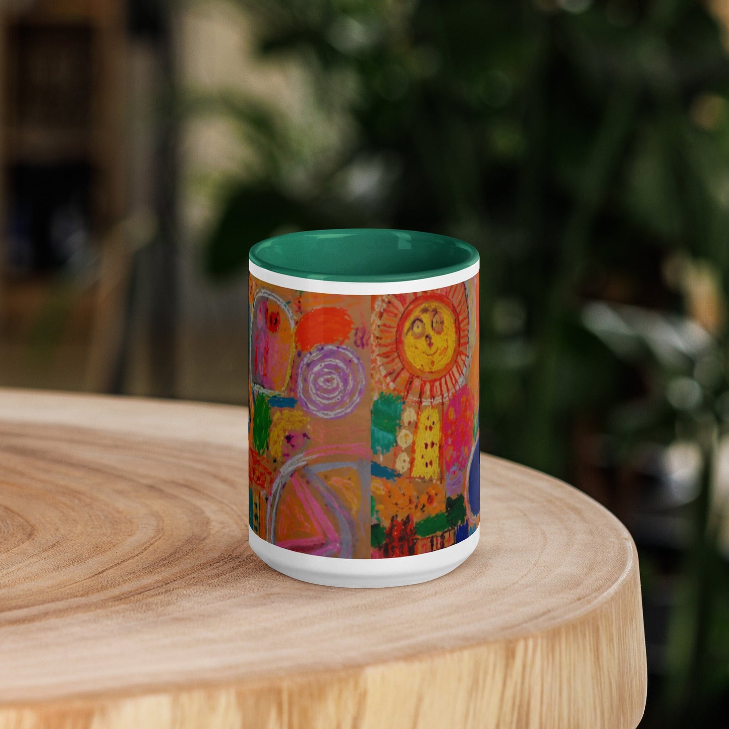 Mug with Color Inside find your way to say it