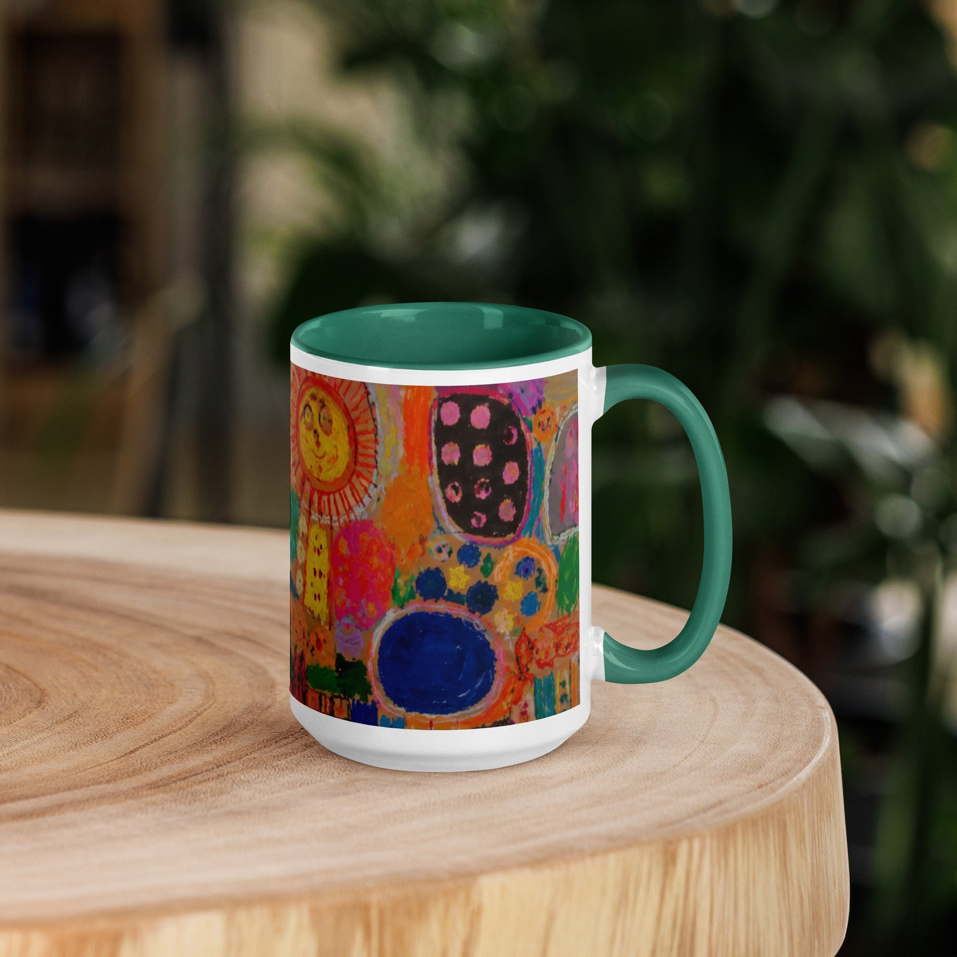 Mug with Color Inside find your way to say it