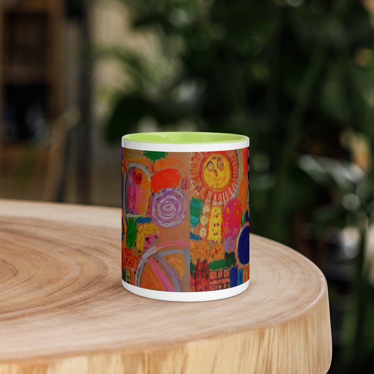 Mug with Color Inside find your way to say it