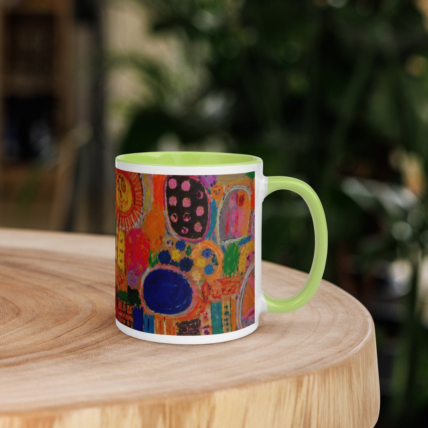 Mug with Color Inside find your way to say it