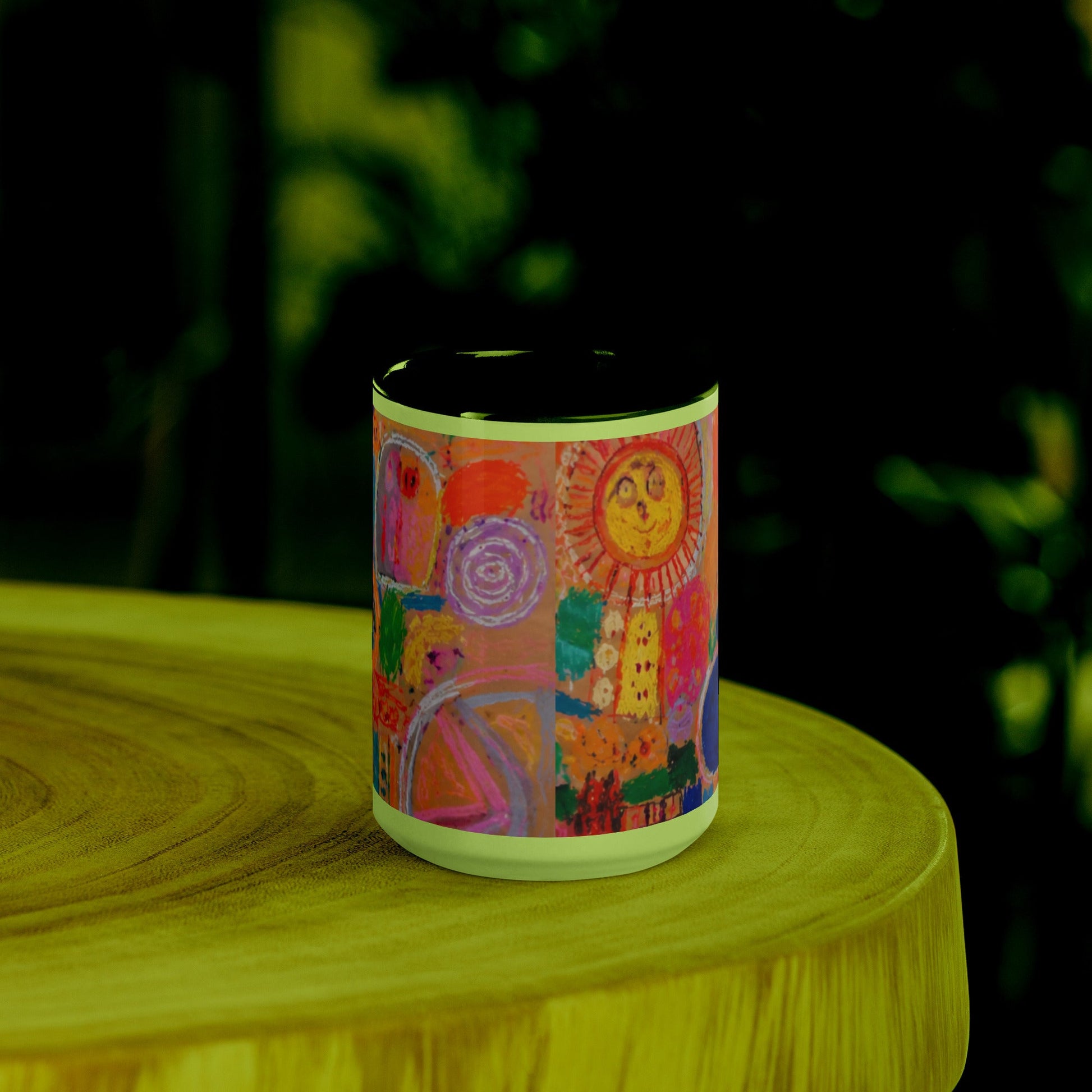 Mug with Color Inside find your way to say it