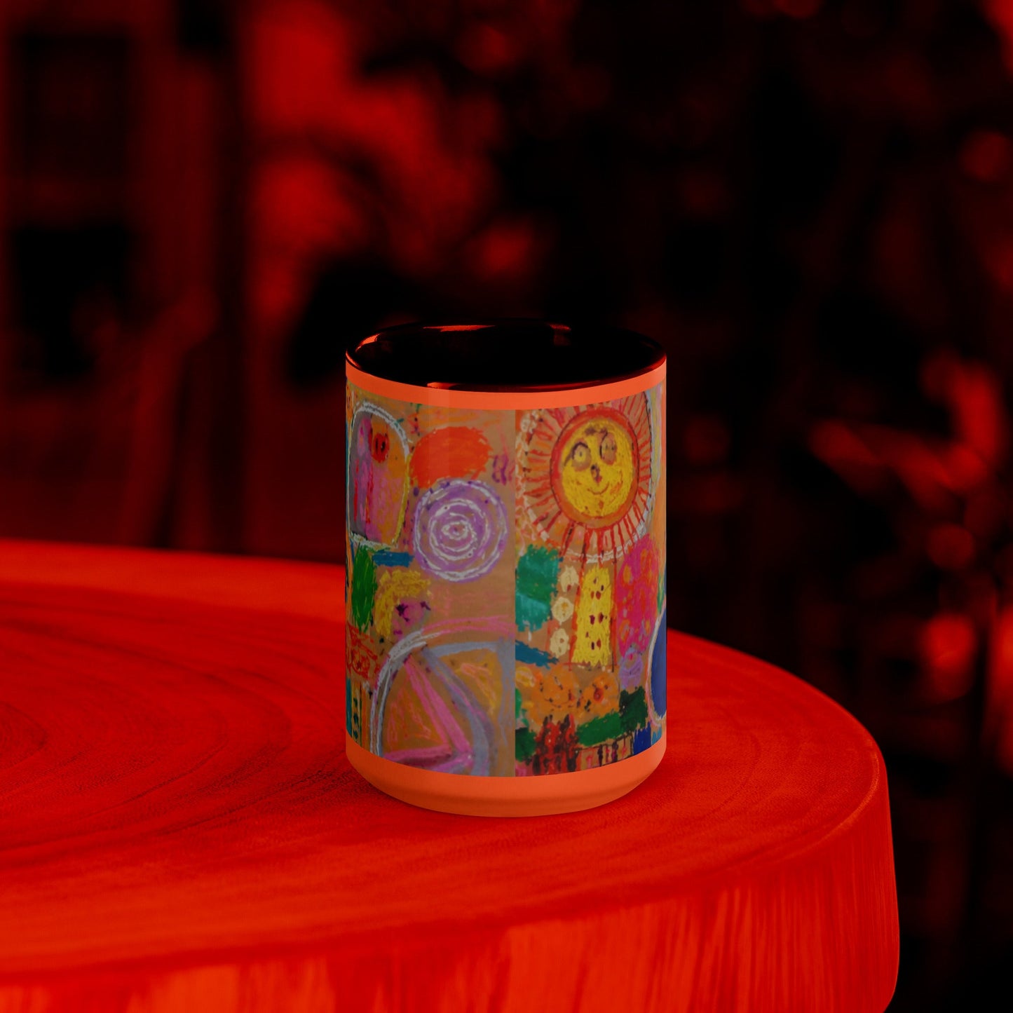 Mug with Color Inside find your way to say it