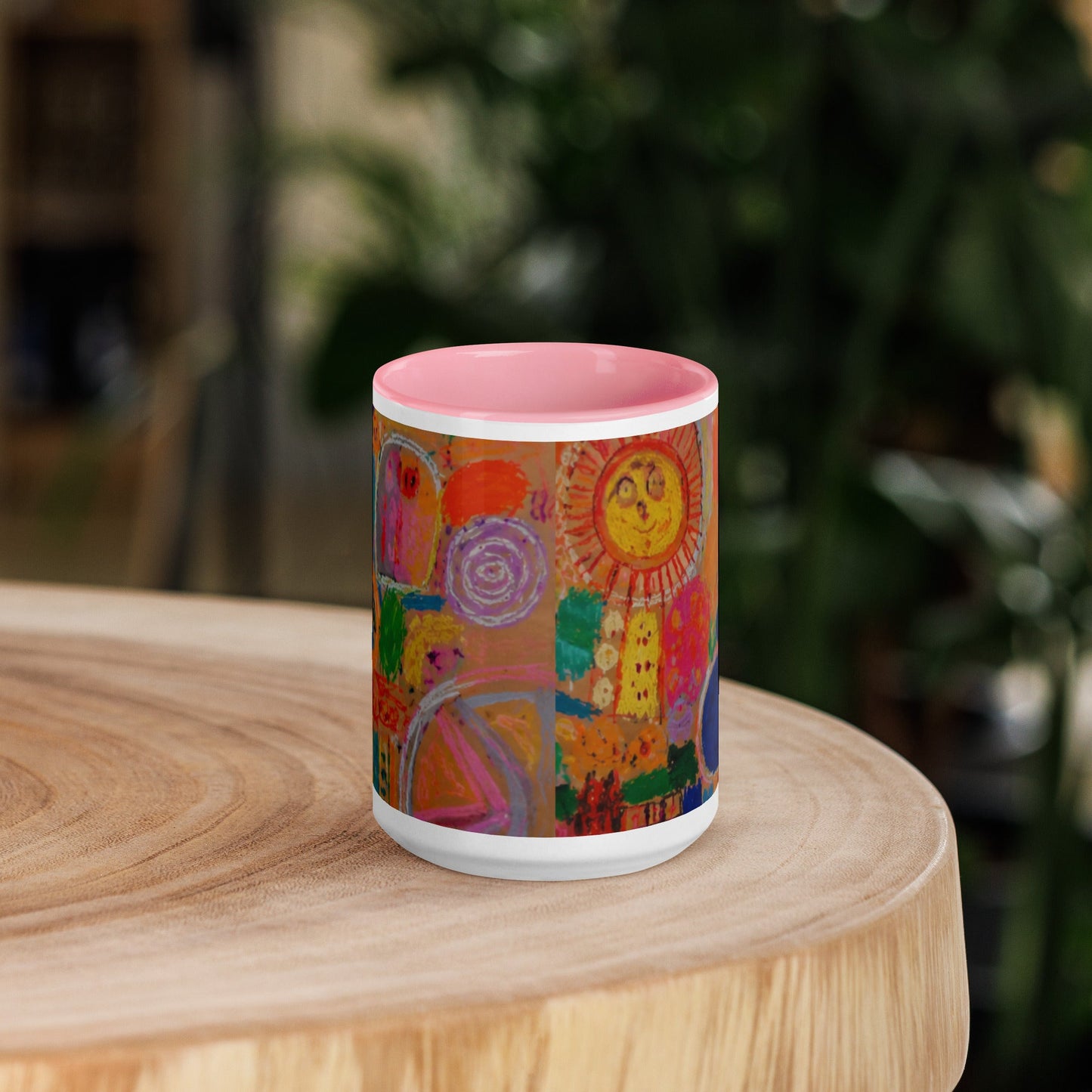 Mug with Color Inside find your way to say it