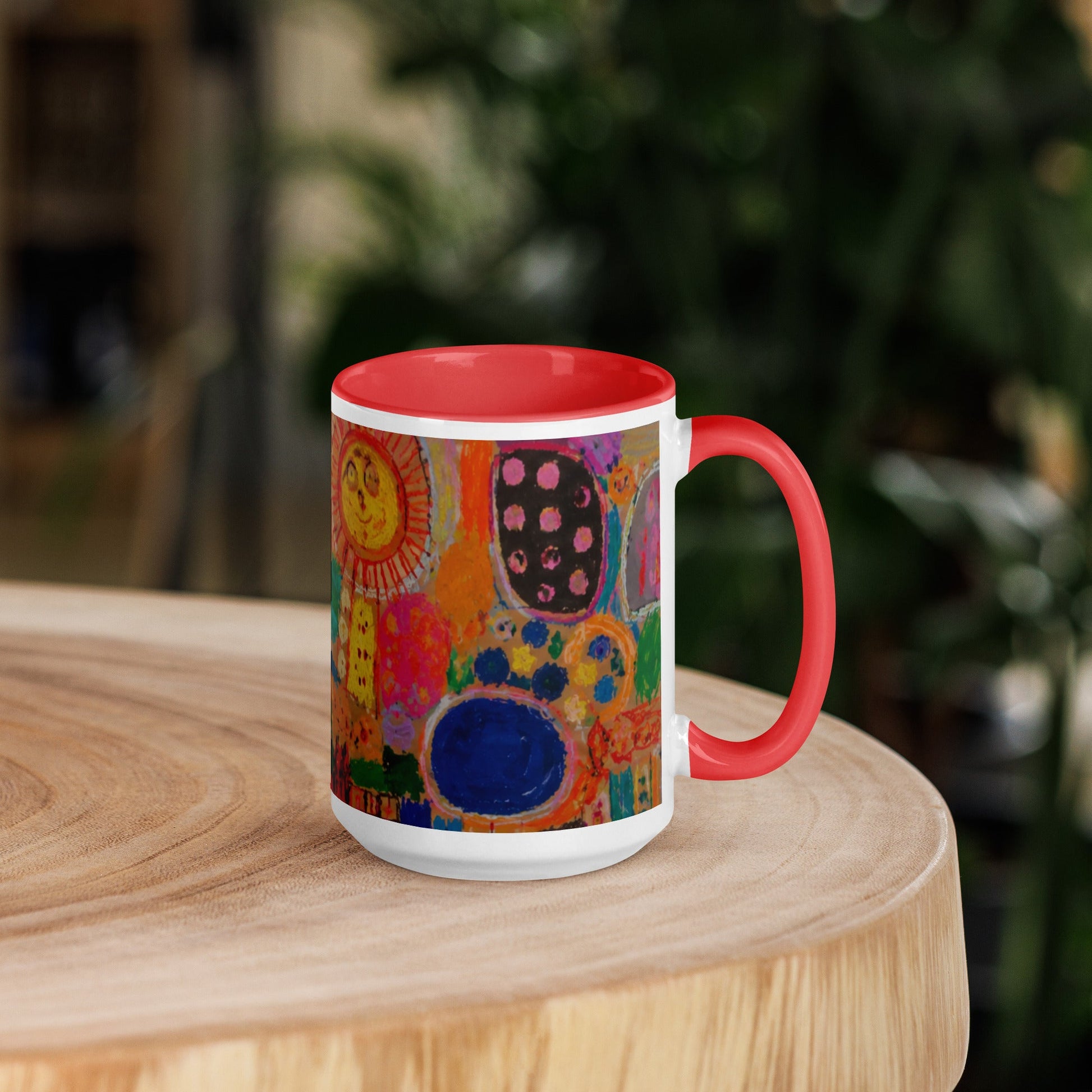 Mug with Color Inside find your way to say it