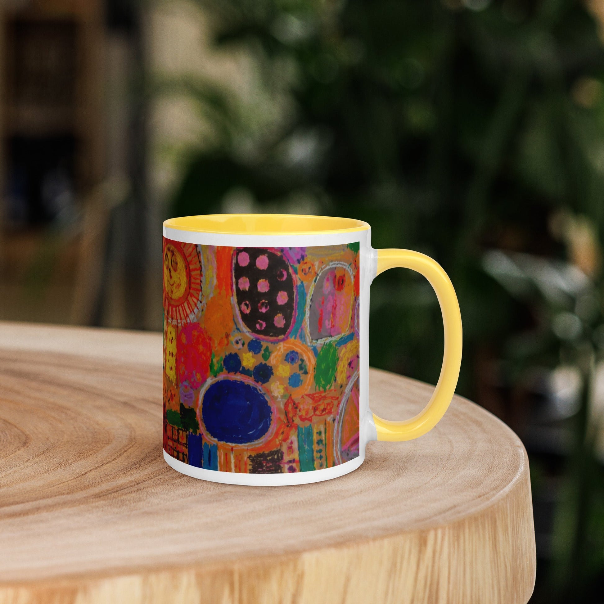Mug with Color Inside find your way to say it