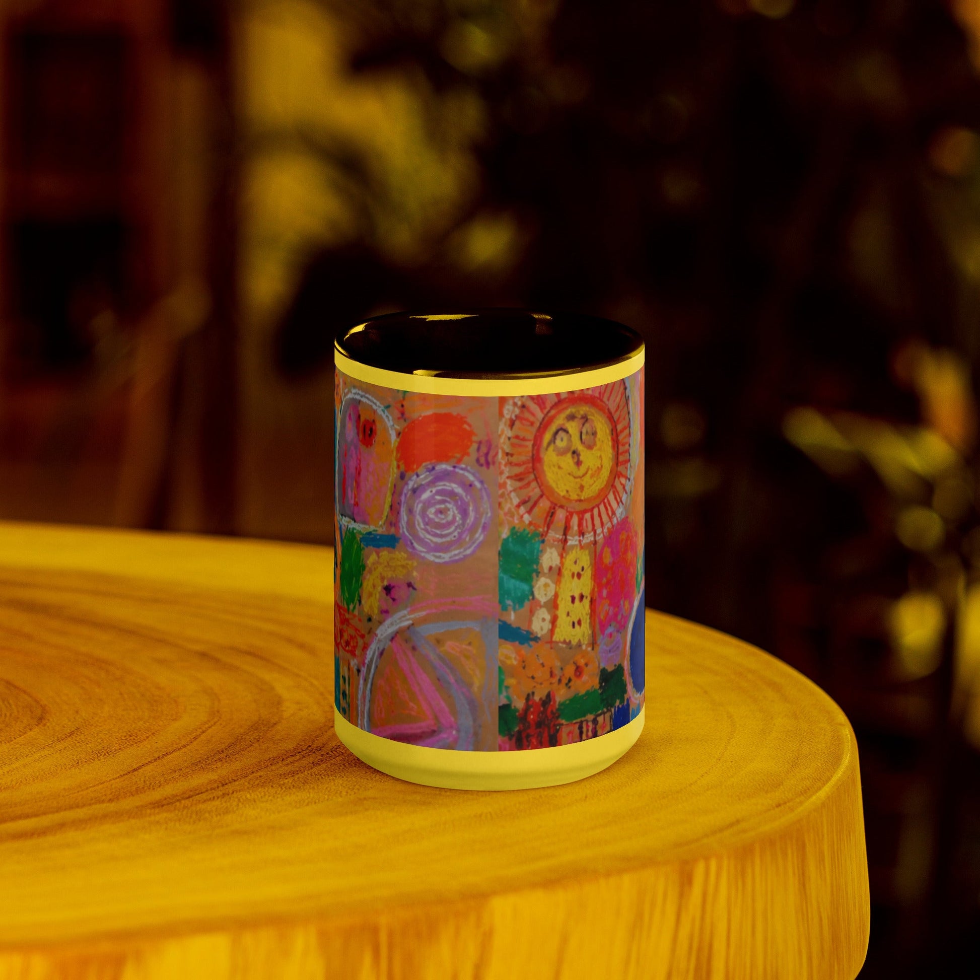 Mug with Color Inside find your way to say it