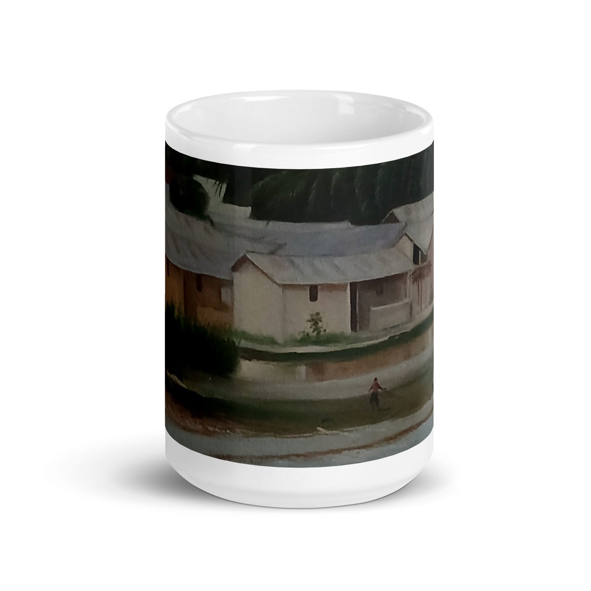 White glossy mug find your way to say it