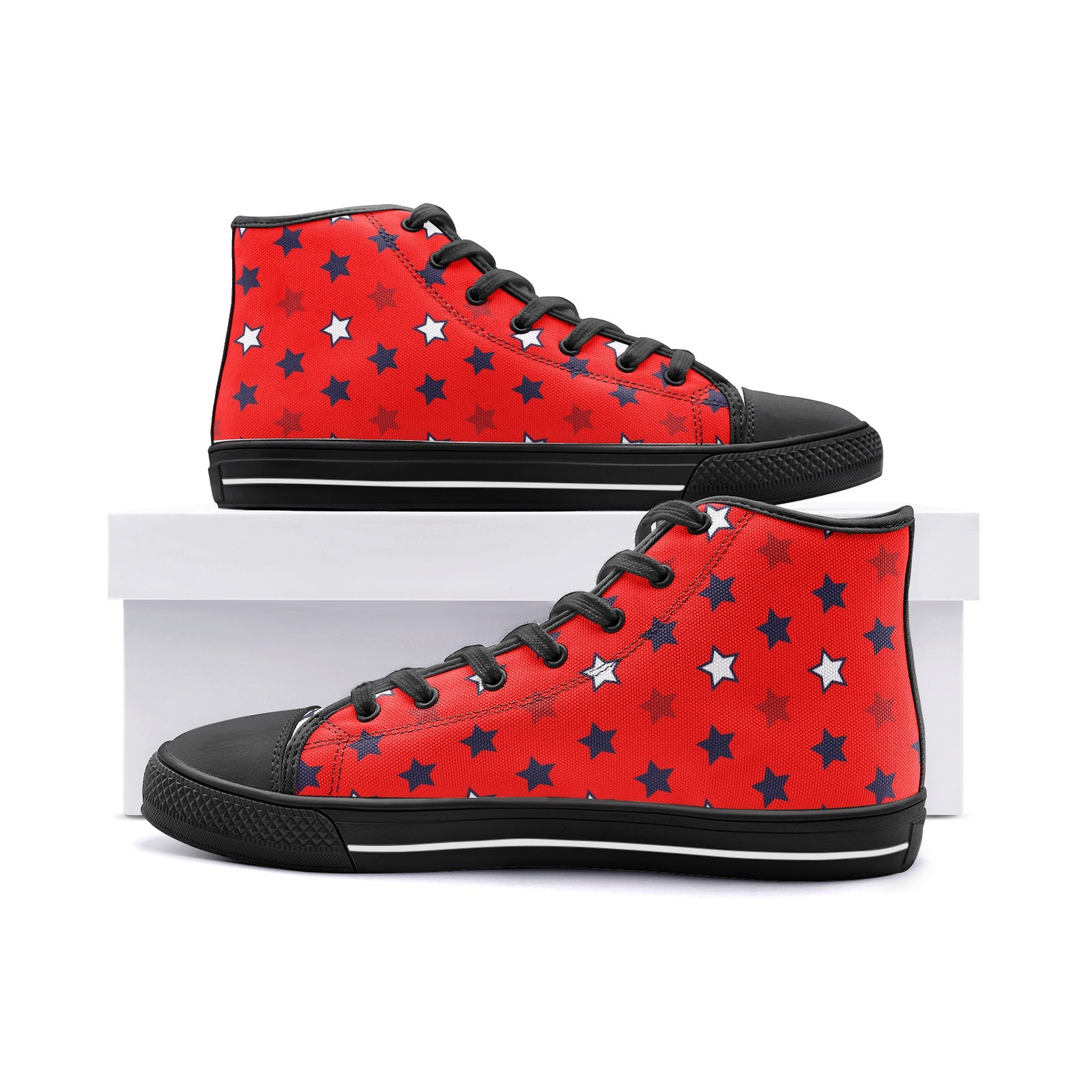 Unisex High Top Canvas Shoes Printy6