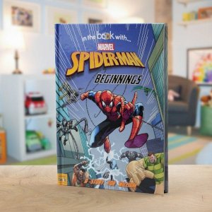 Spiderman Beginnings - Hardback Tsunami Personalize + DropShip