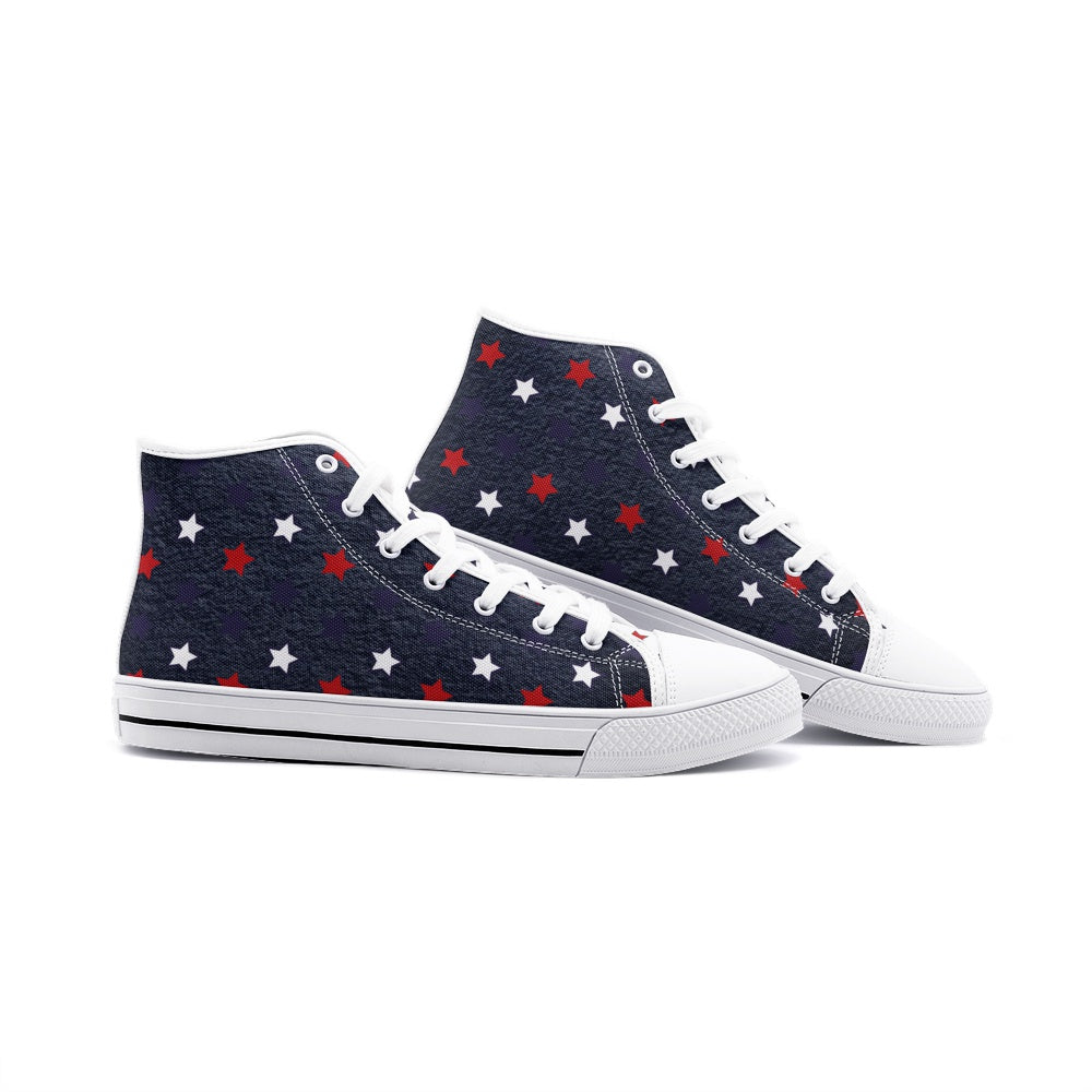 Unisex High Top Canvas Shoes Printy6