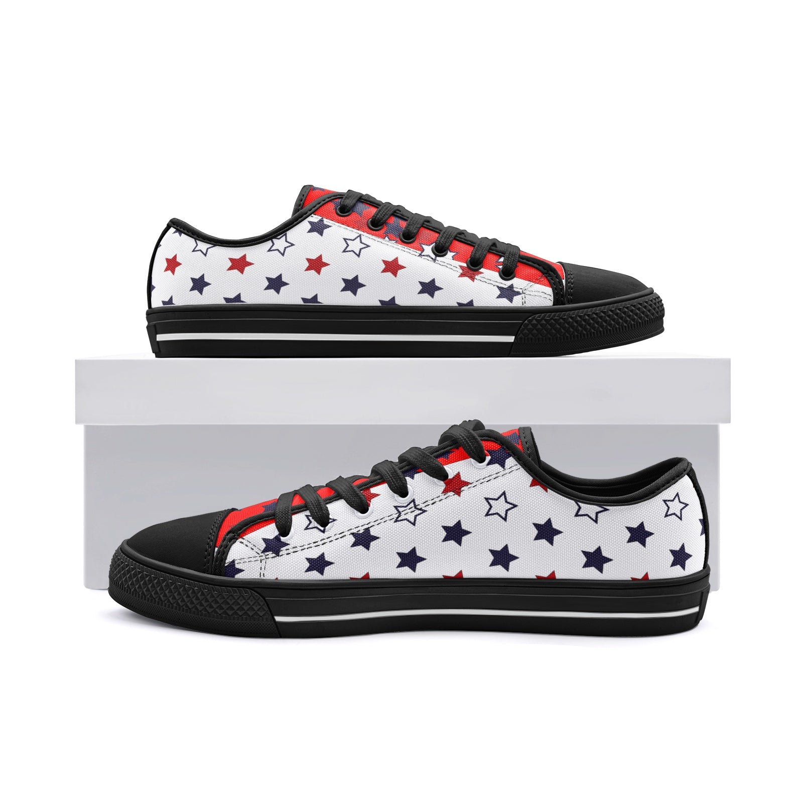 Unisex Low Top Canvas Shoes Printy6