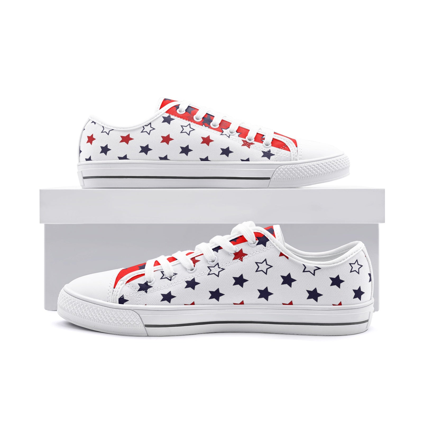 Unisex Low Top Canvas Shoes Printy6