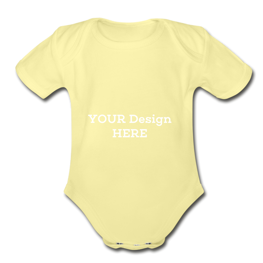 Organic Short Sleeve Baby Bodysuit SPOD