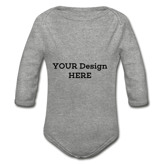 Organic Long Sleeve Baby Bodysuit SPOD